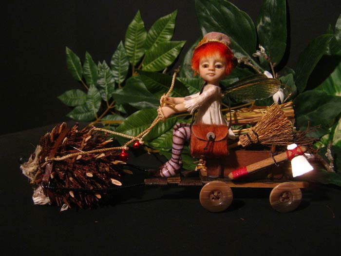 Ooak Fairy Tale Andrè and the Hedgehog